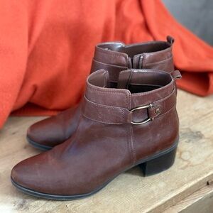 Anne Klein Ankle Brown Boot women 10M